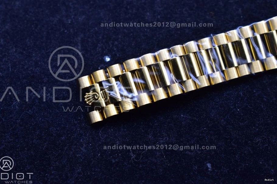 YG THBF 1:1 40 President Day Edition Gold (Gain VR3255 Date on Best 228238 Weight) Dial Bracelet 0801